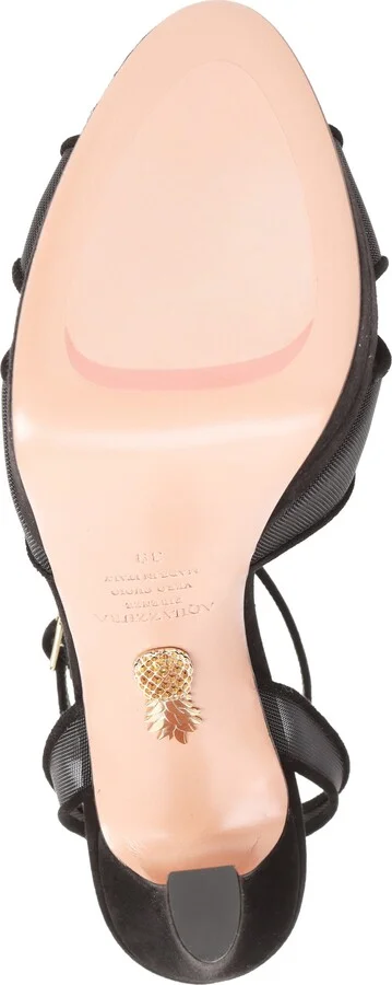 Divine Mesh Ankle Strap Platform Sandal - Image 6