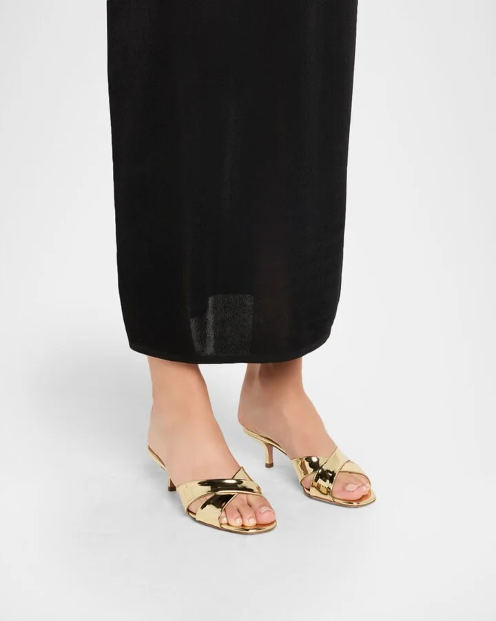 Divine Specchio Kitten-Heel Mule Sandals - Image 3
