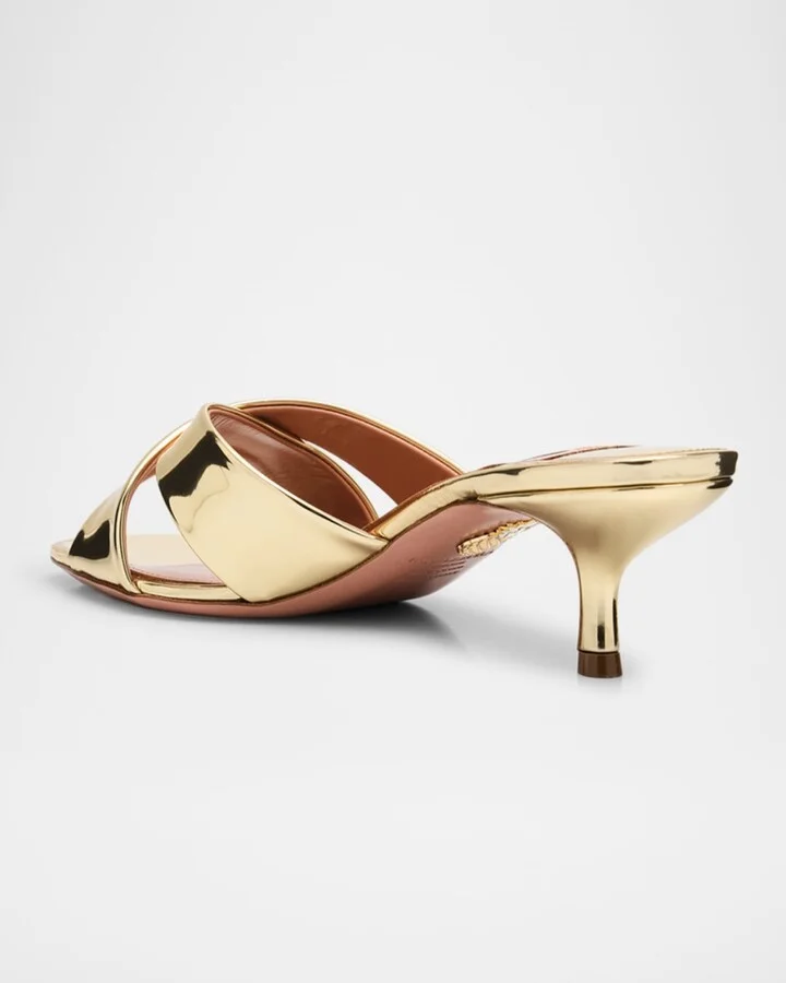 Divine Specchio Kitten-Heel Mule Sandals - Image 4