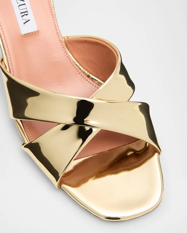 Divine Specchio Kitten-Heel Mule Sandals - Image 5
