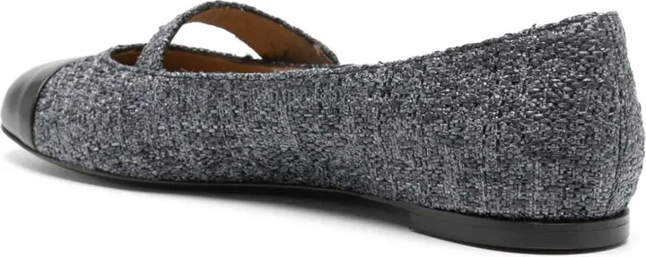 Divy bouclé ballerina shoes - Image 3