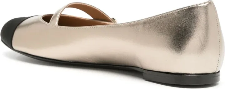 Divy leather ballerina shoes - Image 3