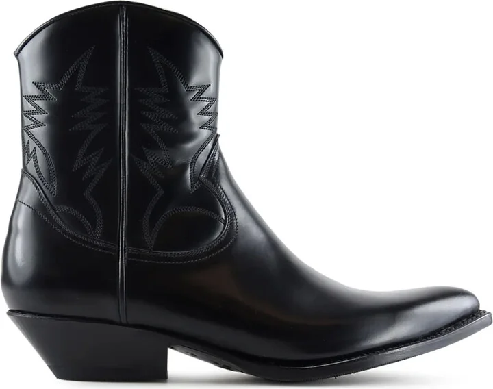 Django leather boots