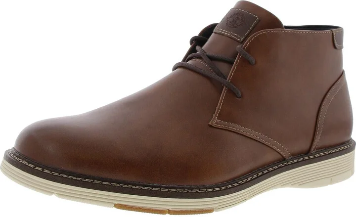 DK225441 Mens Lace-Up Manmade Chukka Boots