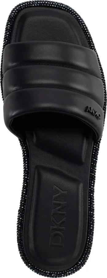 Dkny Bethea Quilted Slip-On Slide Sandals - Image 4