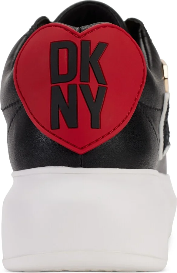 Dkny Jewel City Signs Lace-Up Low-Top Platform Sneakers - Image 3