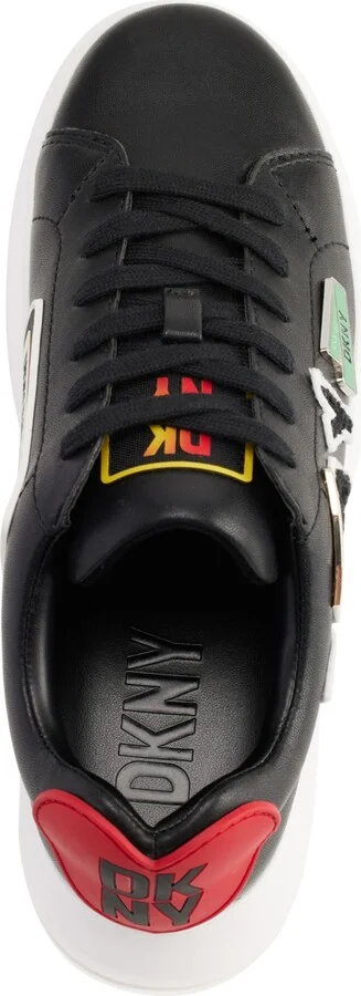 Dkny Jewel City Signs Lace-Up Low-Top Platform Sneakers - Image 4