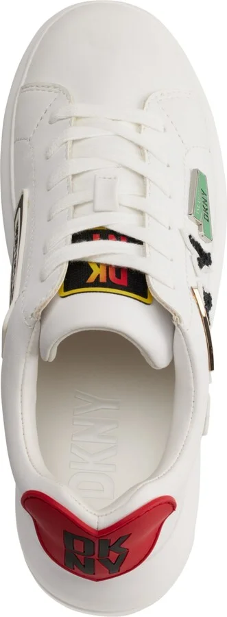 Dkny Jewel City Signs Lace-Up Low-Top Platform Sneakers - Image 8