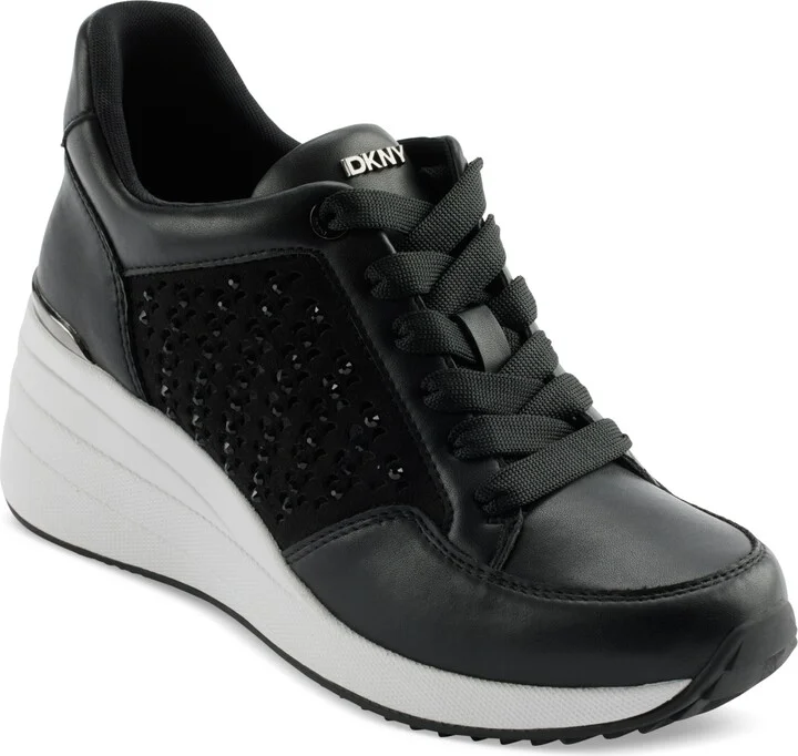 Dkny Kalinda Stones Sneakers - Black/ Black