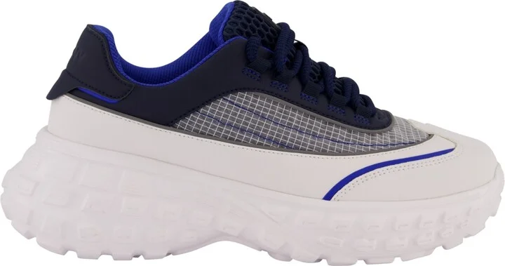 Dkny Men's Mixed Media Low Top Lightweight Sole Trekking Sneakers - Image 6