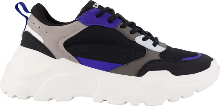 Dkny Men's Mixed Media Runner on a Lightweight Sole Sneakers - Image 2