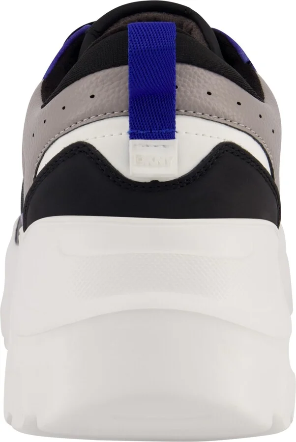 Dkny Men's Mixed Media Runner on a Lightweight Sole Sneakers - Image 3
