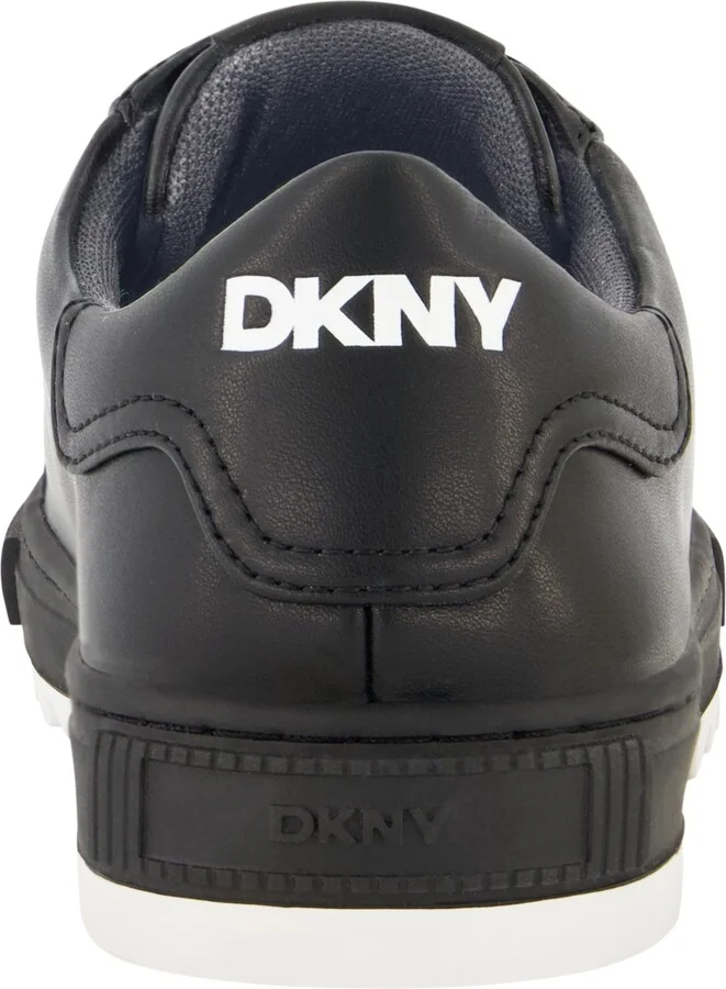 Dkny Men's Smooth Leather Sawtooth Sole Sneakers - Image 7