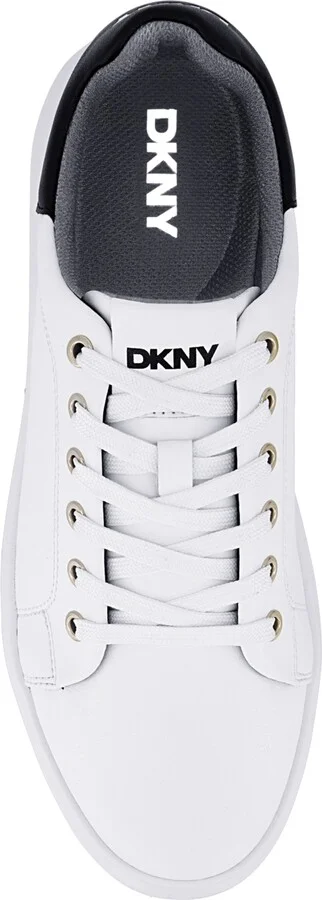 Dkny Men's Smooth Leather Sneakers - Image 4