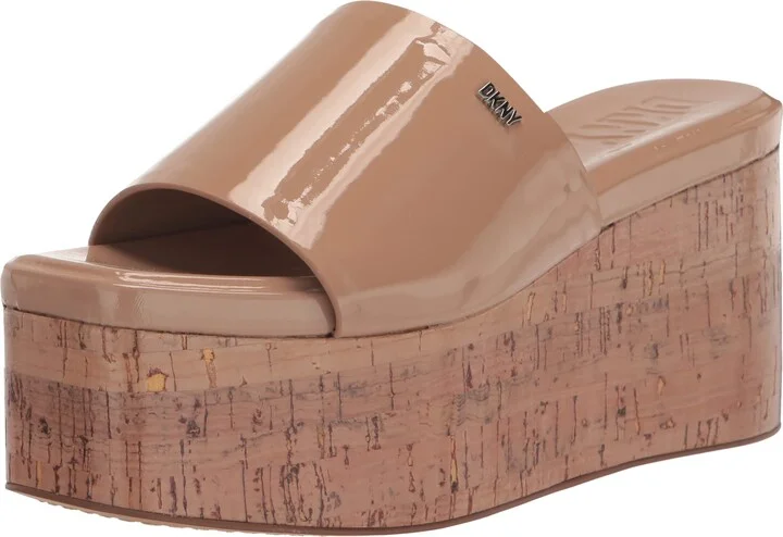 DKNY Women's Adalira Flatform Wedge Sandal