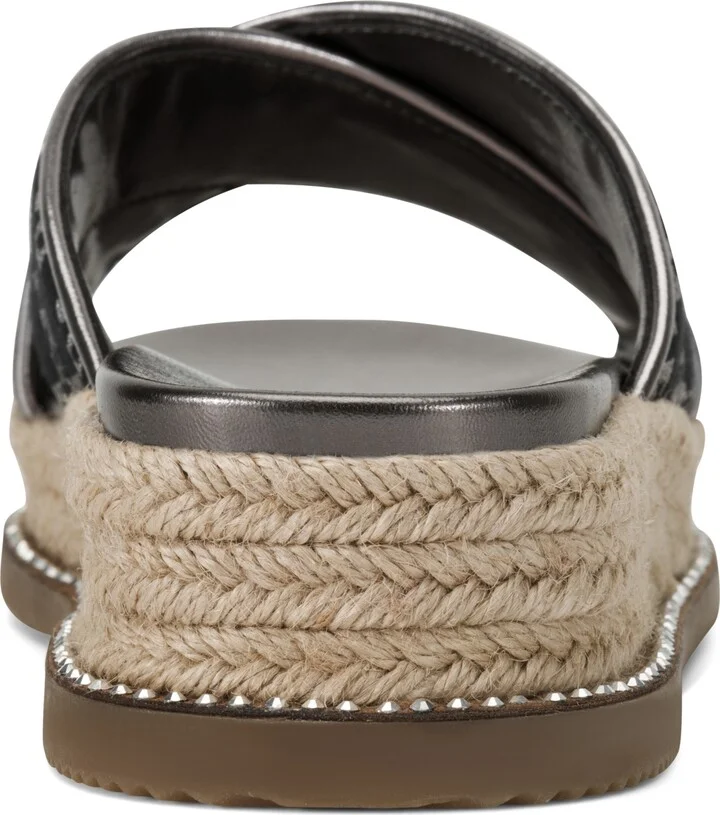 Dkny Women's Berris X Band Sandals - Black, Nickel - Image 3