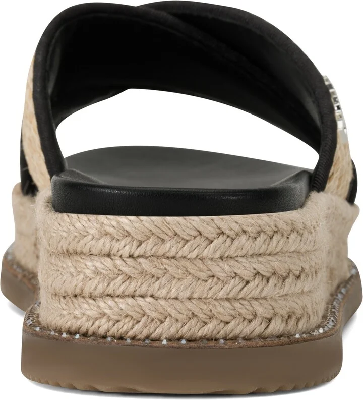 Dkny Women's Berris X Band Sandals - Black, Nickel - Image 7