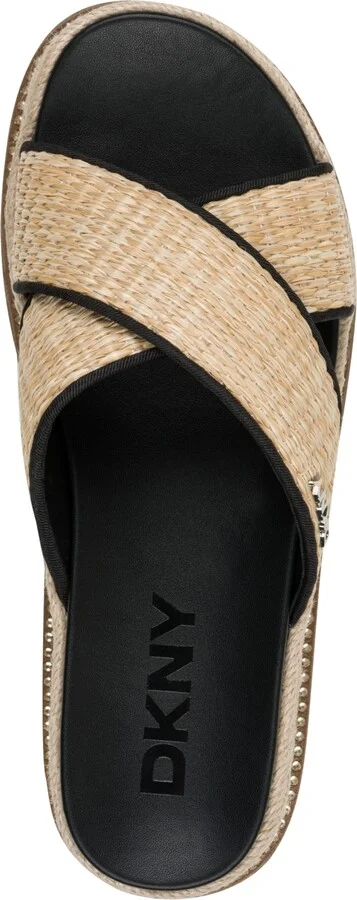 Dkny Women's Berris X Band Sandals - Black, Nickel - Image 8