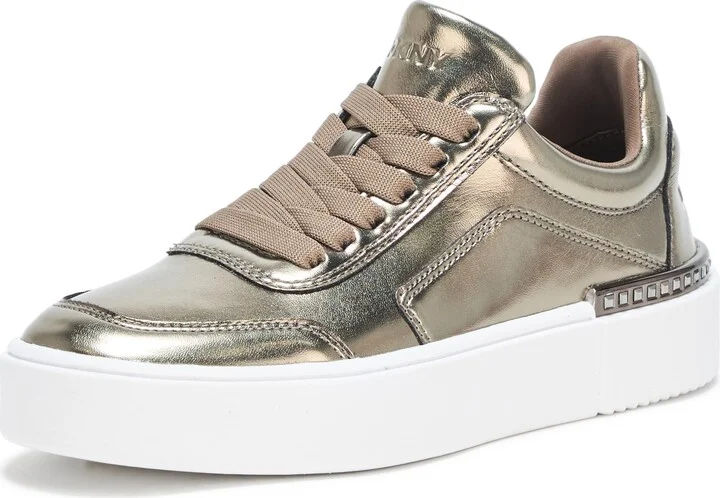 DKNY Women's Beverley Everyday Platform Lace Up Sneaker