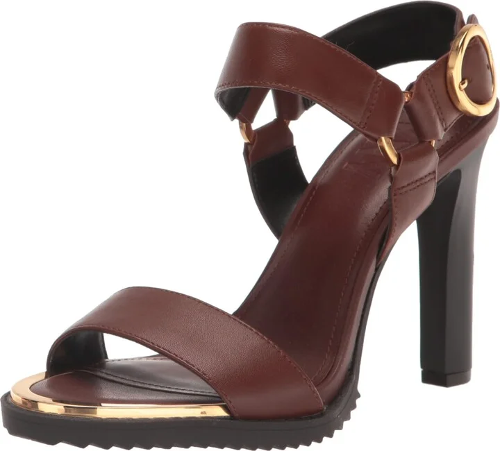 DKNY Women's Blaire Evening Ankle Strap Dress Heel Heeled Sandal