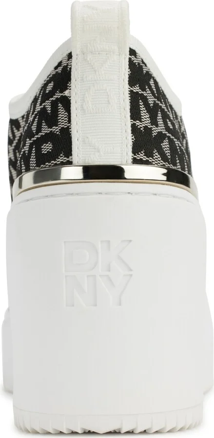 Dkny Women's Byla Lace Up Wedge Sneakers - Image 3