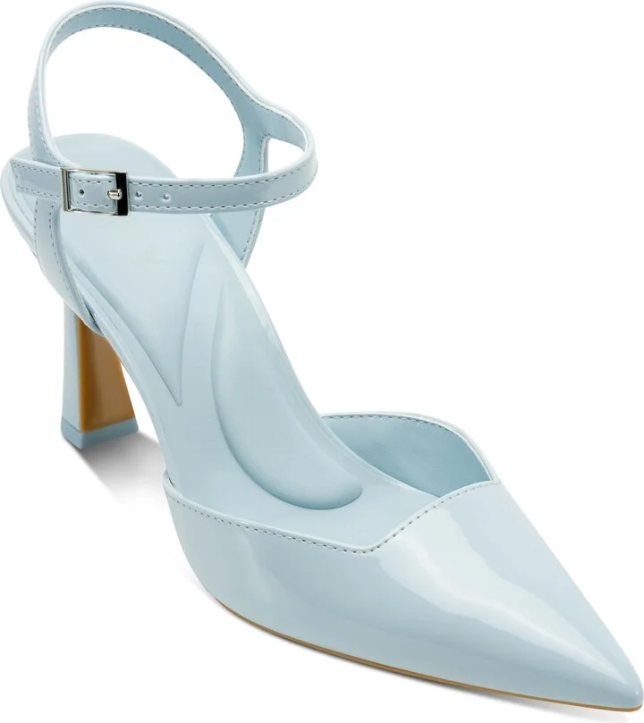 DKNY Women's Ceana Evening Pointed Toe Pump with Ankle Strap
