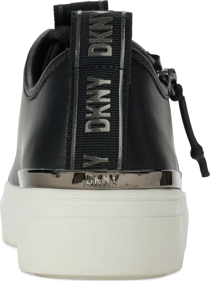 Dkny Women's Chaney Lace-Up Zipper Sneakers - Image 7