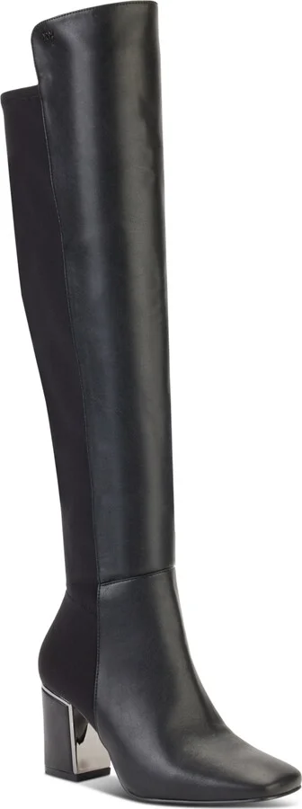 Dkny Women's Cilli Square-Toe Knee-High Dress Boots