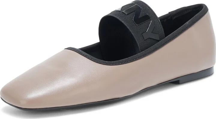 DKNY Women's Dace Square Toe Ballet Flat Mule