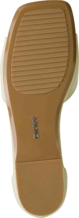 Dkny Women's Dazey Ankle Strap Flat Sandals - Natural, Black - Image 9