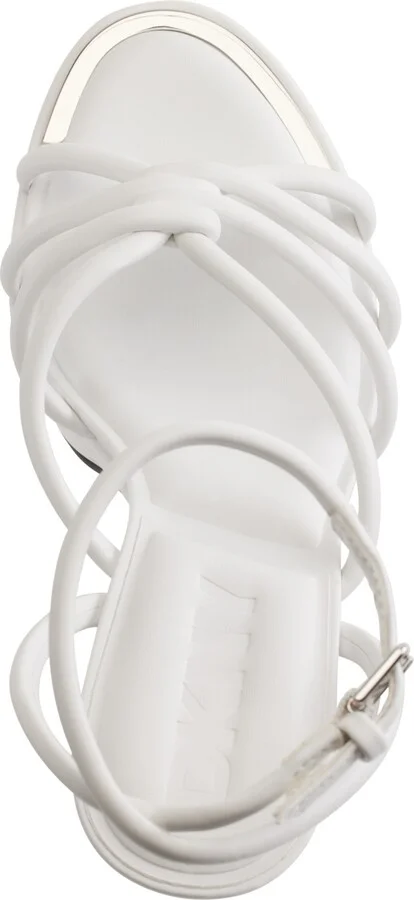 Dkny Women's Delicia Strappy Knotted Platform Sandals - Image 4