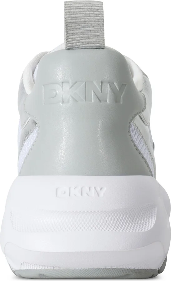 Dkny Women's Deyoung Chunky Sneakers - White, Gray - Image 11