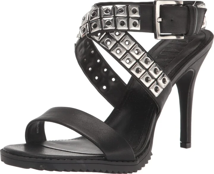 DKNY Women's Essential Open Toe Fashion Pump Heel Sandal Heeled