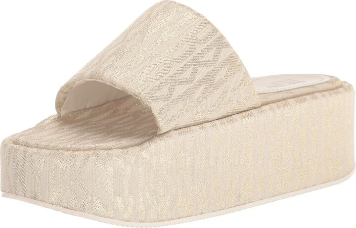 DKNY Women's Everyday Vyra-Platform Slid Sandal