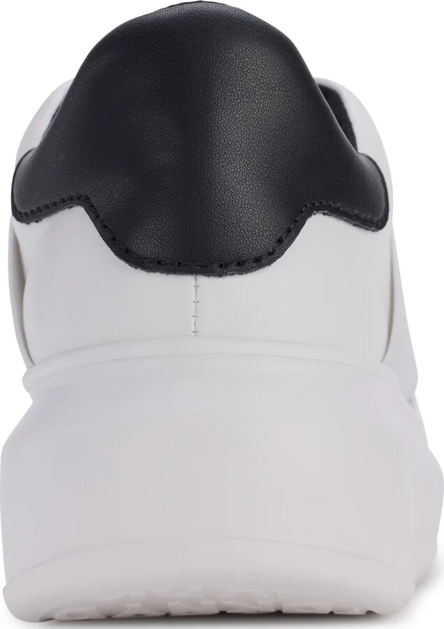 Dkny Women's Jaye Slip On Sneakers - White/black - Image 3