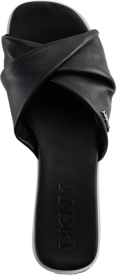 Dkny Women's Jezebel Twisted Slide Sandals - Image 4