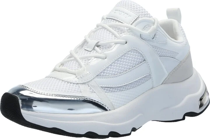 DKNY Women's Juna Everyday Lace Up Platform Athletic Sneaker