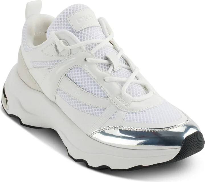 Dkny Women's Juna Lace-Up Running Sneakers - Image 6
