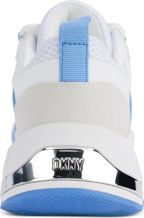 Dkny Women's Juna Sneakers - White/ Periwinkle - Image 3