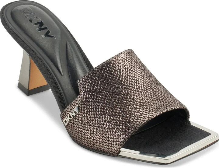 Dkny Women's Kailyn Square Toe Slide Sandals
