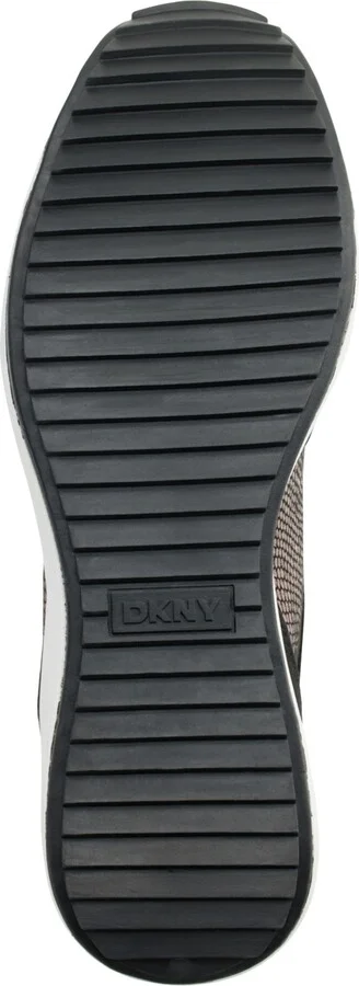 Dkny Women's Kalina Lace-Up Wedge Sneakers - Pewter/ Black - Image 5