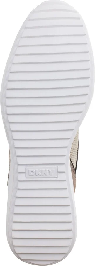 Dkny Women's Kalina Lace-Up Wedge Sneakers - Pewter/ Black - Image 9
