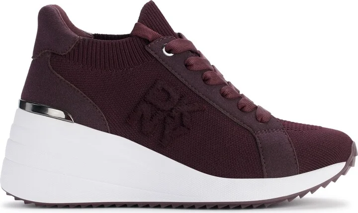 Dkny Women's Kasia Lace-Up Wedge Sneakers - Image 6