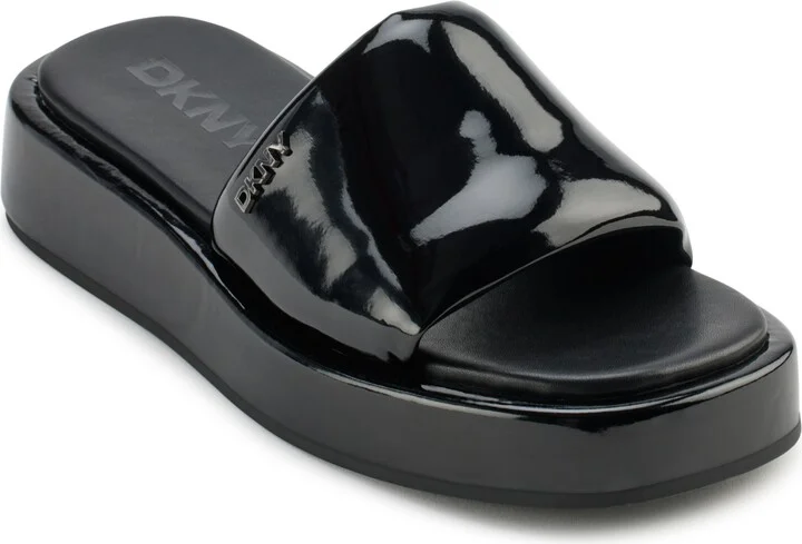 Dkny Women's Lachine Platform Slide Sandals
