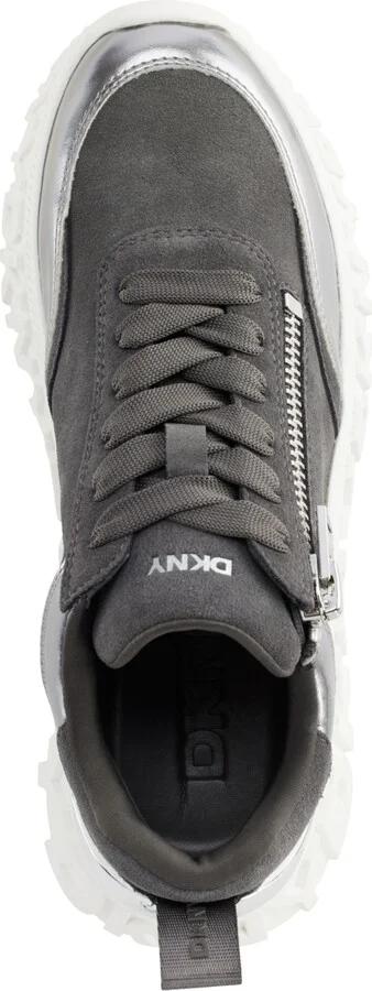 Dkny Women's Lakelyn Zip Platform Sneakers - Image 4