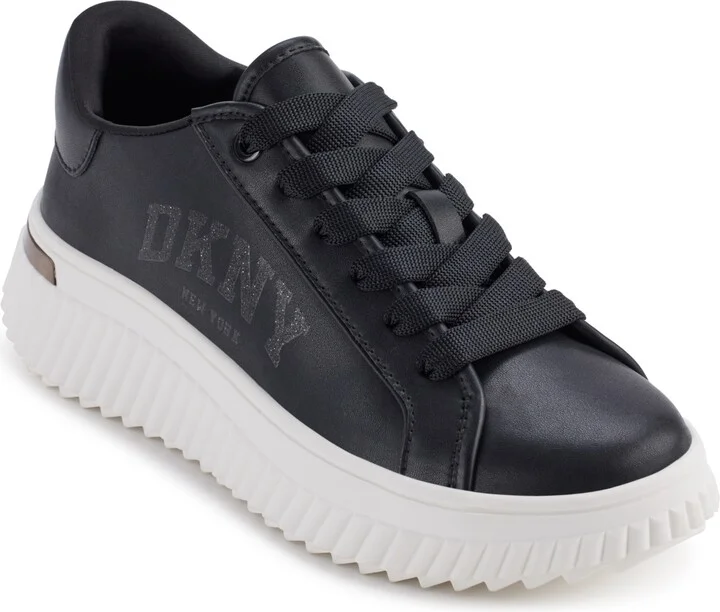 Dkny Women's Larissa Lace Up Platform Sneakers