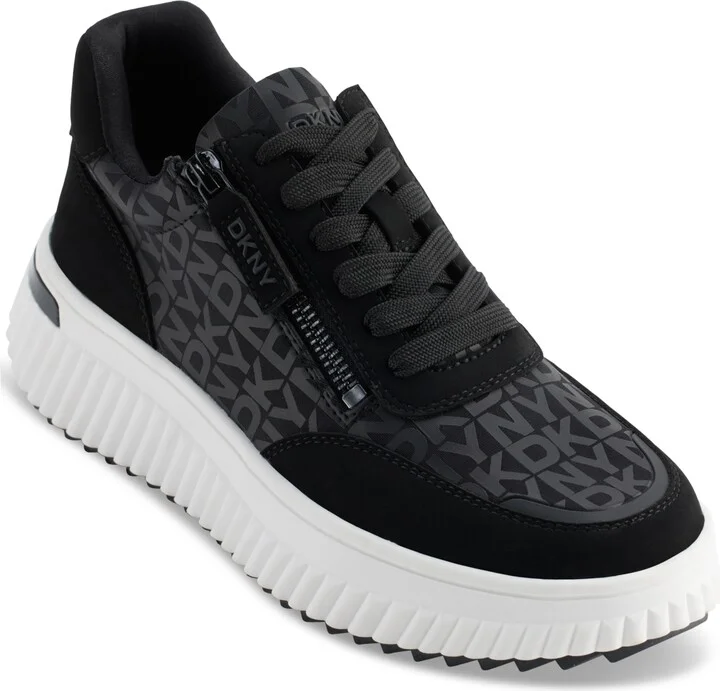 Dkny Women's Lissa Logo Platform Sneakers