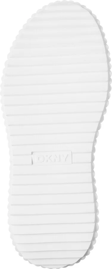 Dkny Women's Lobeco Lace-Up Platform Sneakers - White, Black - Image 5