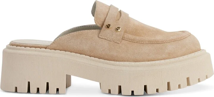 Dkny Women's Luna Slip-On Lug Platform Penny Loafer Mules - Image 2