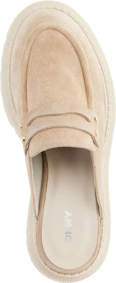Dkny Women's Luna Slip-On Lug Platform Penny Loafer Mules - Image 4